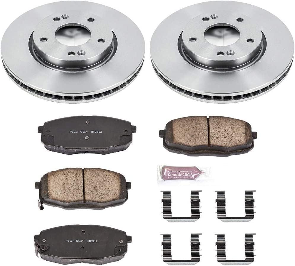 KOE5366 Autospecialty Front Replacement Brake Kit-Oe Brake Rotors & Ceramic Brake Pads