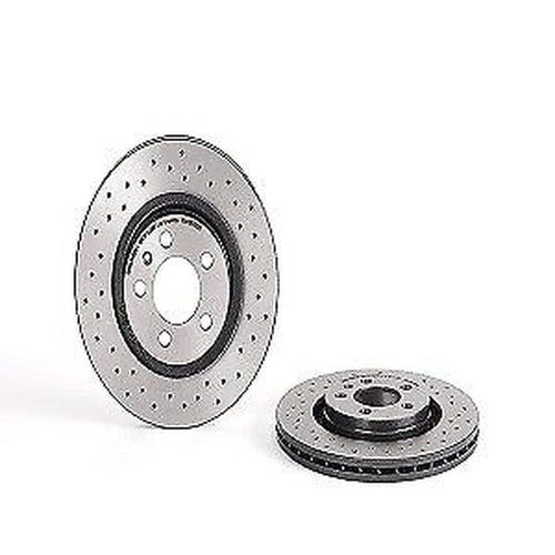 Brembo Front Disc Brake Rotor for Beetle, Golf, Jetta (09.7012.1X)