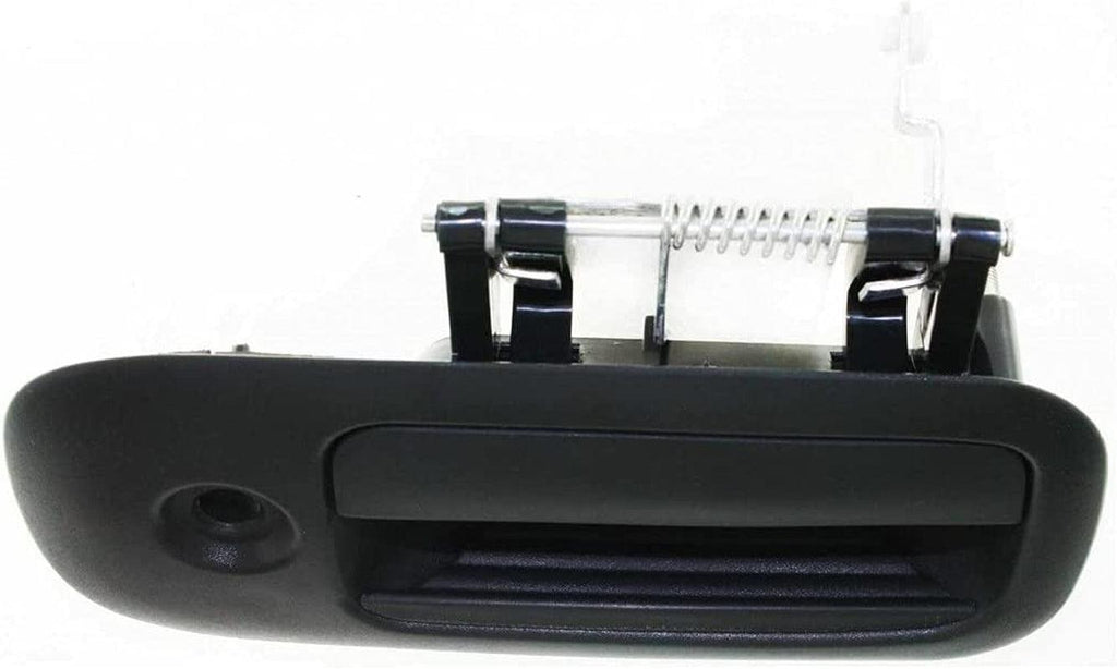 For Chevy Express 2500 Exterior Door Handle Rear Passenger Side - Side Sliding Door Textured Black 1996-2002 | with Key Hole | Trim: Base/Ls | GM1513105 | 15739871