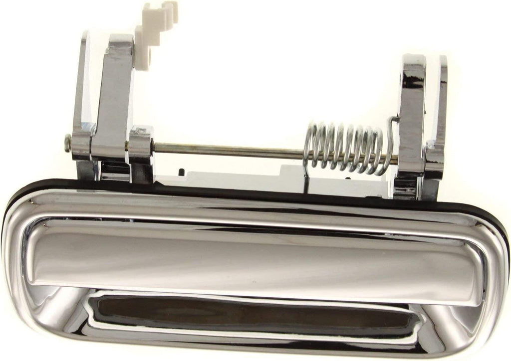 Front and Rear Exterior Door Handle Set of 4 Compatible with 2001-2004 Toyota Tacoma Chrome Driver and Passenger Side