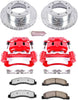 KC1905-36 Z36 Truck & Tow Front Caliper Kit-Drilled/Slotted Brake Rotors, Carbon-Fiber Ceramic Brake Pads, Calipers