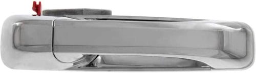Compatible with Ram 1500 2011-2017 Exterior Door Handle Passenger Side Front or Rear, Chrome | Trim:All Submodels