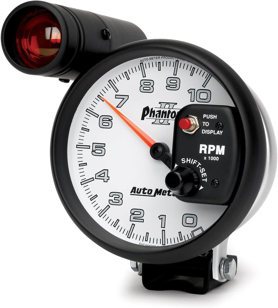 7599 Phantom II 5" 10000 RPM Shift-Lite Tachometer