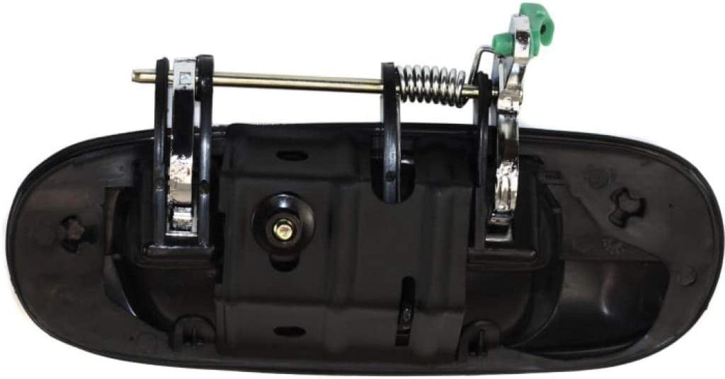 For Chevy Trailblazer EXT Exterior Door Handle Rear Passenger Side Smooth Black Bezel with Chrome Lever 2002-2006 | Trim: Lt/North Face