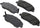 Advantage 14D1202CH Ceramic Front Disc Brake Pad Set
