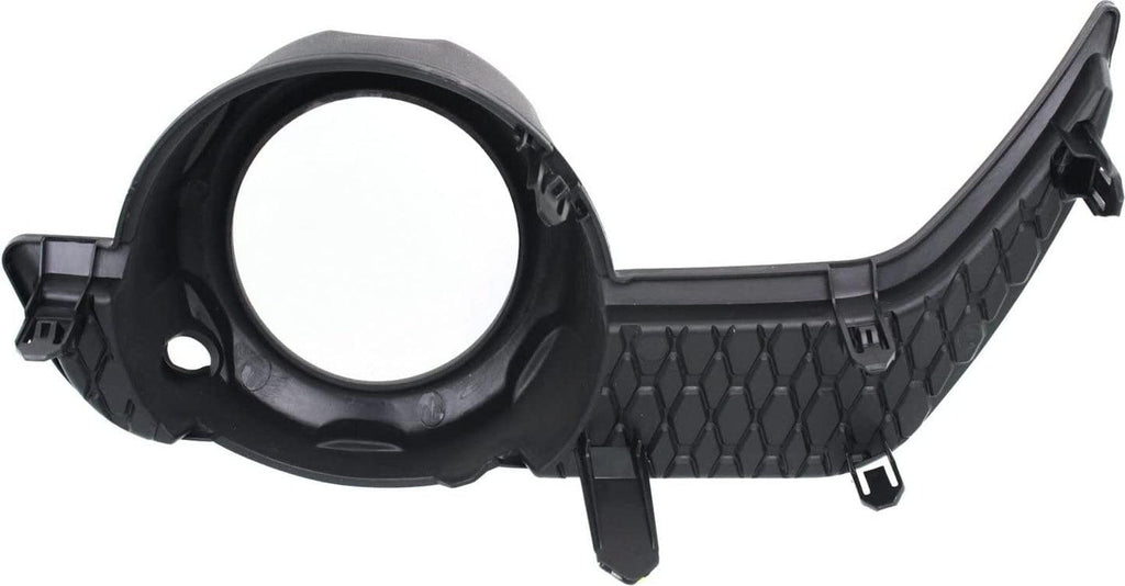 Front Fog Lamp Molding Compatible with 2014-2020 Toyota 4Runner Set of 2 Passenger and Driver Side Textured Black