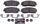 (Z23-1056) Z23 Evolution Sport Brake Pads, Front