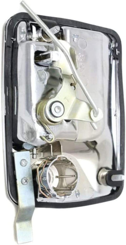 for Ford F-250 Super Duty Exterior Door Handle Front, Driver Side Chrome (1999-2016) | with Key Hole| Trim:All Submodels