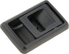 Dorman 77120 Interior Door Handle Compatible with Select Geo / Toyota Models, Black; Smooth