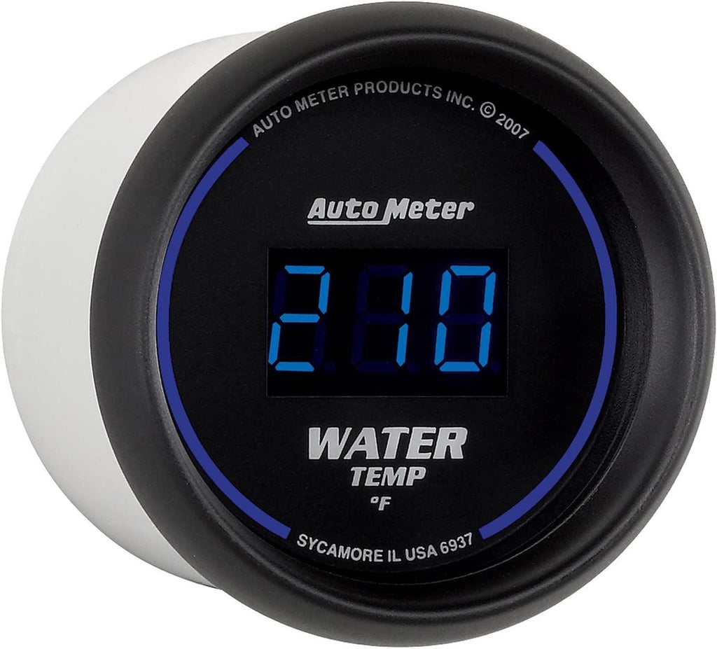 6937 Cobalt Digital Water Temperature Gauge, 2 1/16"
