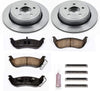 KOE1368 Autospecialty Rear Replacement Brake Kit-Oe Brake Rotors & Ceramic Brake Pads
