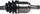 NCV75080 CV Axle Shaft Assembly - Left Front (Driver Side)