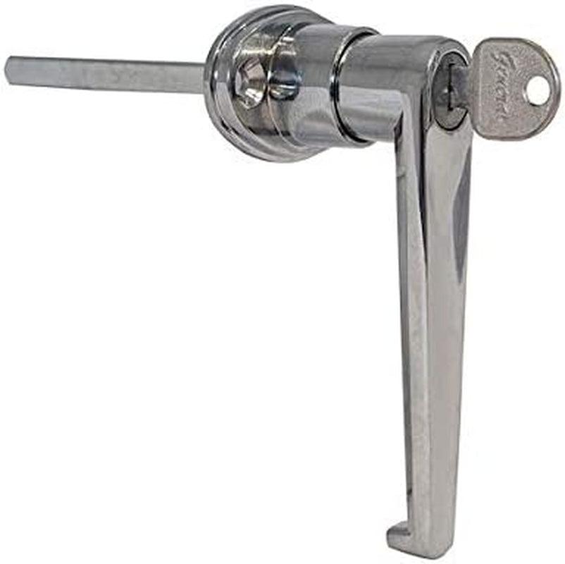B2394L, L-Type Locking Door Handle - 3-1/2 Inch Handle Length with CL001 Key