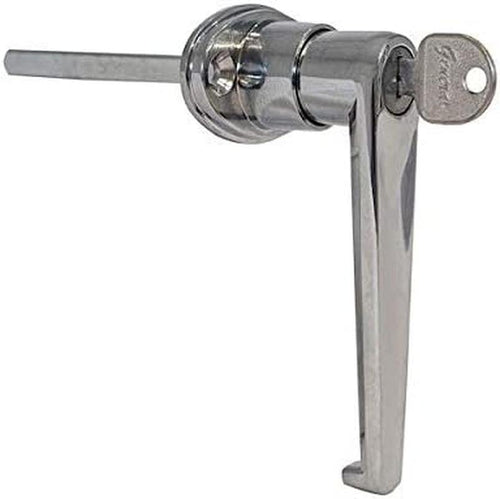 B2394L, L-Type Locking Door Handle - 3-1/2 Inch Handle Length with CL001 Key