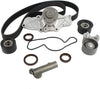 DNJ TBK455WP Timing Belt Kit with Water Pump for 1993-2002 / Ford, Mazda / 626, Millenia, MX-3, MX-6, Probe / 1.8L, 2.5L / DOHC / V6 / 24V / 152Cid, 1845Cc, 2497Cc