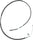 Professional 18P2760 Rear Driver Side Parking Brake Cable Assembly