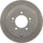 Centric Rear Disc Brake Rotor for Lancer, Outlander (121.46074)