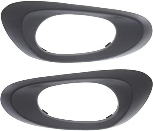 Door Handle Trim Set of 2 Compatible with 2002-2009 Chevrolet Trailblazer, Fits 2002-2006 Chevrolet Trailblazer EXT Rear, Driver and Passenger Side