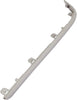 Rear, Driver Side Bumper Trim Compatible with 2017-2022 Honda Ridgeline Chrome Silver, Garnish Partslink - HO1146106