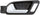 Dorman Interior Door Handle for 09-16 Tiguan 96587