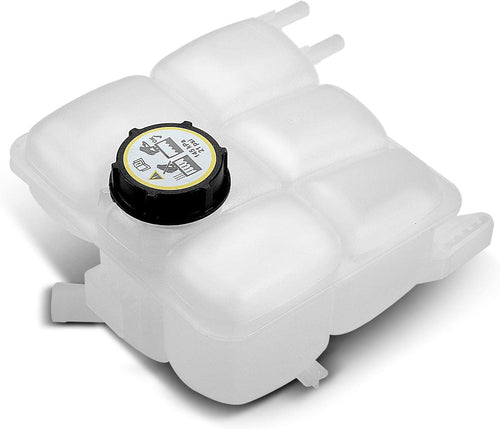 A-Premium Engine Coolant Overflow Recovery Reservoir Tank [W/Cap] Compatible with Ford Focus 07-11, Volvo C30 07-13, C70 06-13, S40 04-11, V50 05-11, 2.4L 2.5L, Replace # 30776151
