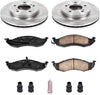 KOE1823 Autospecialty Front Replacement Brake Kit-Oe Brake Rotors & Ceramic Brake Pads
