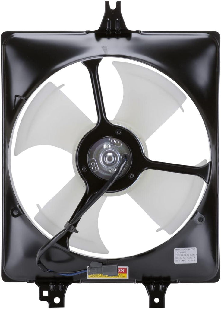 610710 Cooling Fan Assembly Compatible with 1998-2002 Honda Accord