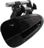 For Nissan Altima Exterior Door Handle Front, Passenger Side Smooth Black (2002-2006) | Trim: All Submodels
