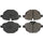 Centric Rear Disc Brake Pad for BMW (301.14730)