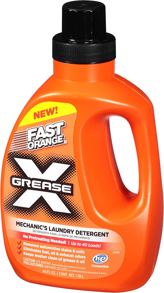 Permatex 22340-6PK Fast Orange Grease X Mechanic'S Laundry Detergent, 40 Fl. Oz. (Pack of 6)
