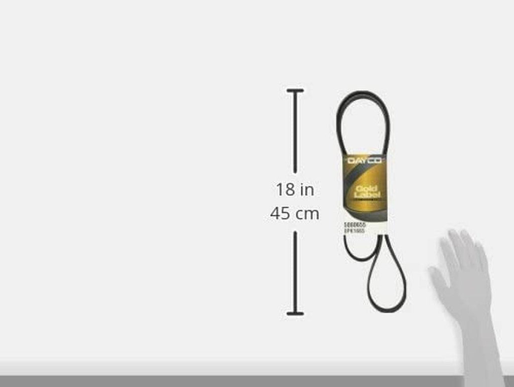 5080655 Serpentine Belt , Black