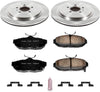 KOE6402 Autospecialty Rear Replacement Brake Kit-Oe Brake Rotors & Ceramic Brake Pads