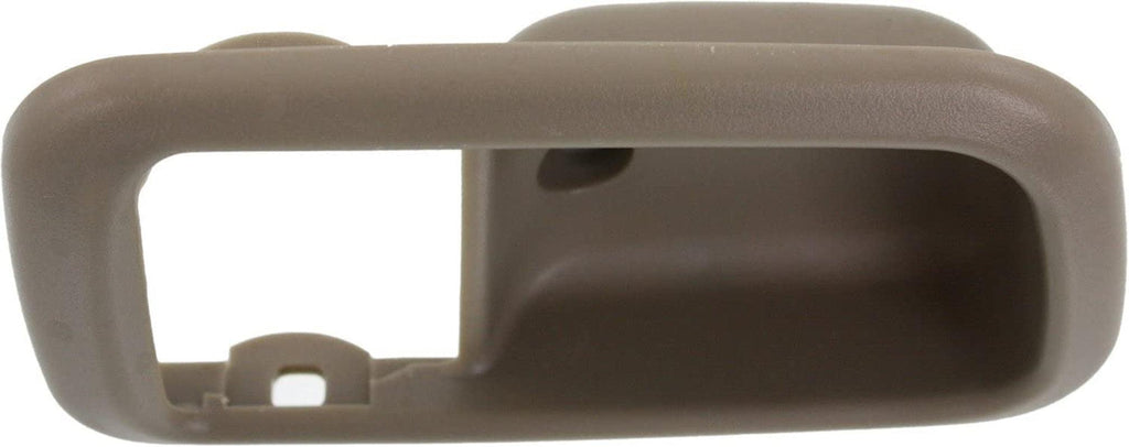 Door Handle Trim Set Compatible with 2000-2006 Toyota Tundra Beige Front, Driver and Passenger Side