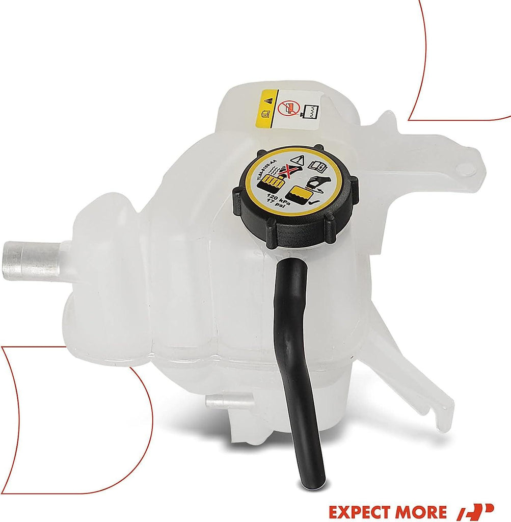 A-Premium Engine Coolant Overflow Recovery Reservoir Tank [W/Cap & Sensor] Compatible with Ford Escape 2001-2006 [3.0L] & Mazda Tribute 01-06 [3.0L] 05-06 [2.3L] & Mercury Mariner 2005 2006 [3.0L]