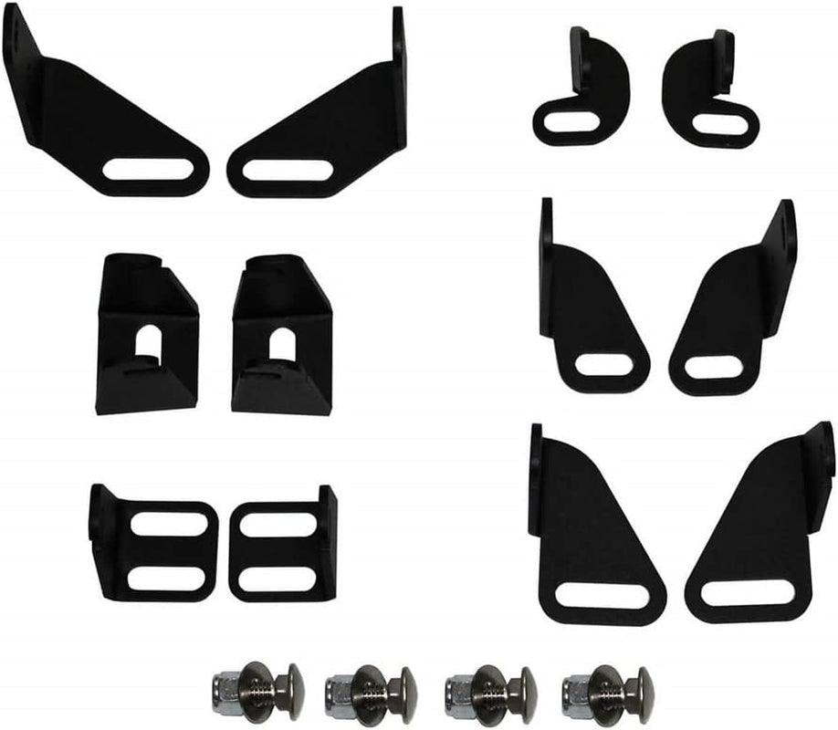 Designs | Led Light Mount Kit | Multiple Bracket Options | Fit Multiple Light Brands | Hammer Black Powder Coated Protection