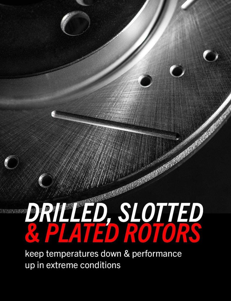 KC2387-26 Front & Rear Z26 Street Warrior Brake Kit Acura Honda