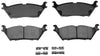 ADVICS AD1790 Disc Brake Pad Set