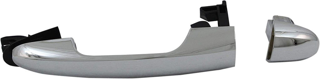 Exterior Door Handle Compatible with 2014-2016 Fiat 500L Front or Rear, Passenger Side