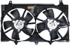 621810 Cooling Fan Assembly Compatible with 2007-2008 Nissan 350 Z , Black