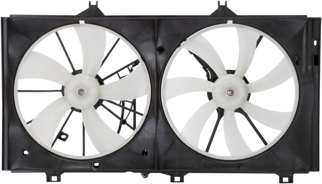 621300 Cooling Fan Assembly Compatible with 2007-2011 Toyota Camry , Black