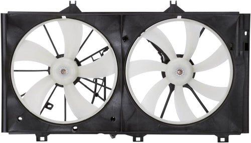 621300 Cooling Fan Assembly Compatible with 2007-2011 Toyota Camry , Black