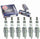 6 Pc NGK Iridium IX Spark Plugs Compatible with Kia Sportage 2.7L V6 2005-2010