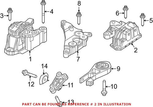 Genuine OEM Engine Mount for RAM 68363756AA