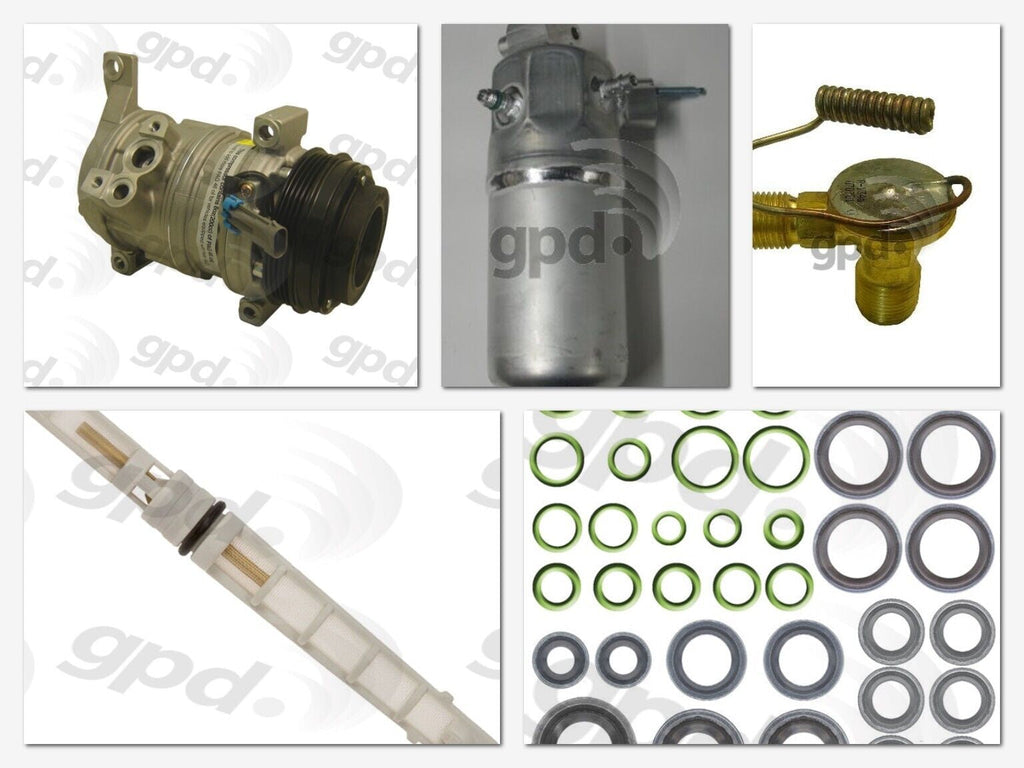 A/C Compressor and Component Kit for Express 2500, Express 3500+More 9613252