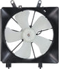 600380 Cooling Fan Assembly Compatible with 2001-2005 Honda Civic, Black