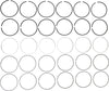 MAHLE 42001CP Engine Piston Ring Set