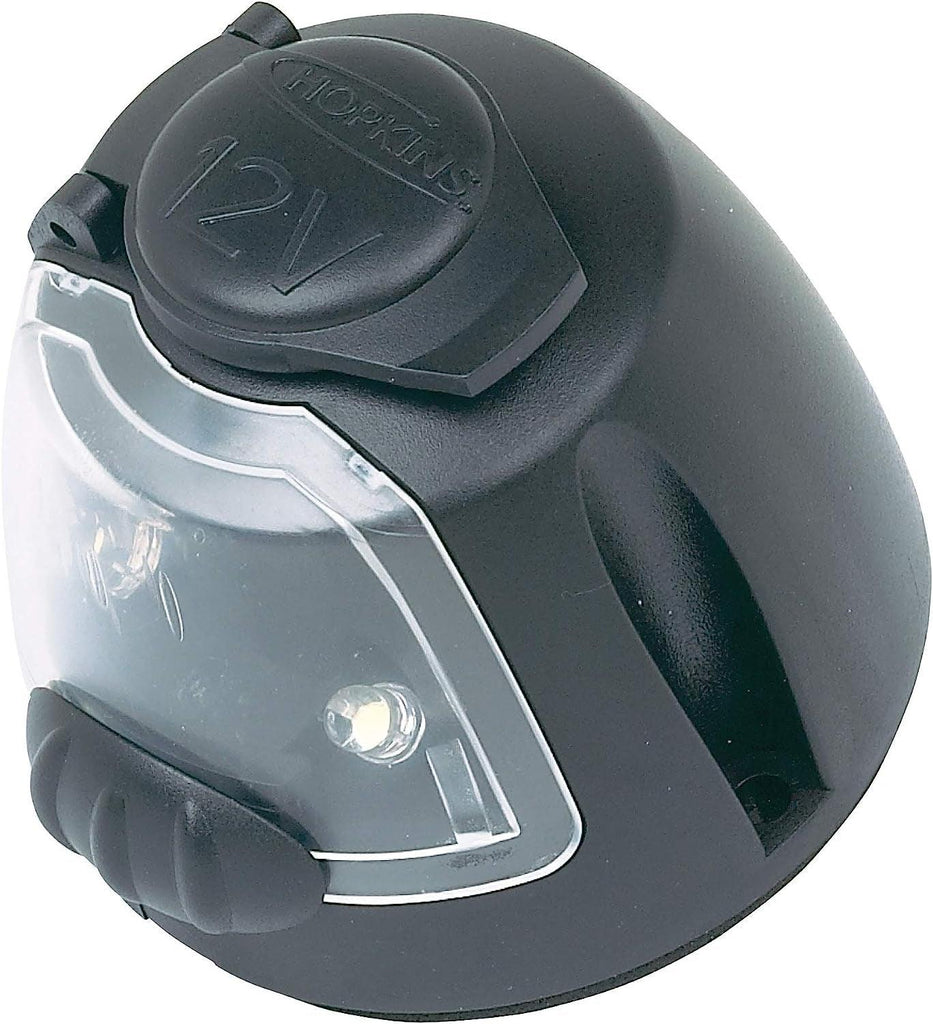 Hopkins 55120 12 Volt Power Socket with Utility Light