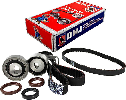 DNJ TBK219 Timing Belt Kit for 1990-1997 / Honda, Isuzu/Accord, Oasis, Odyssey, Prelude / 2.2L / SOHC / L4 / 16V / 2156Cc / F22A1, F22A4, F22A6, F22B2, F22B6
