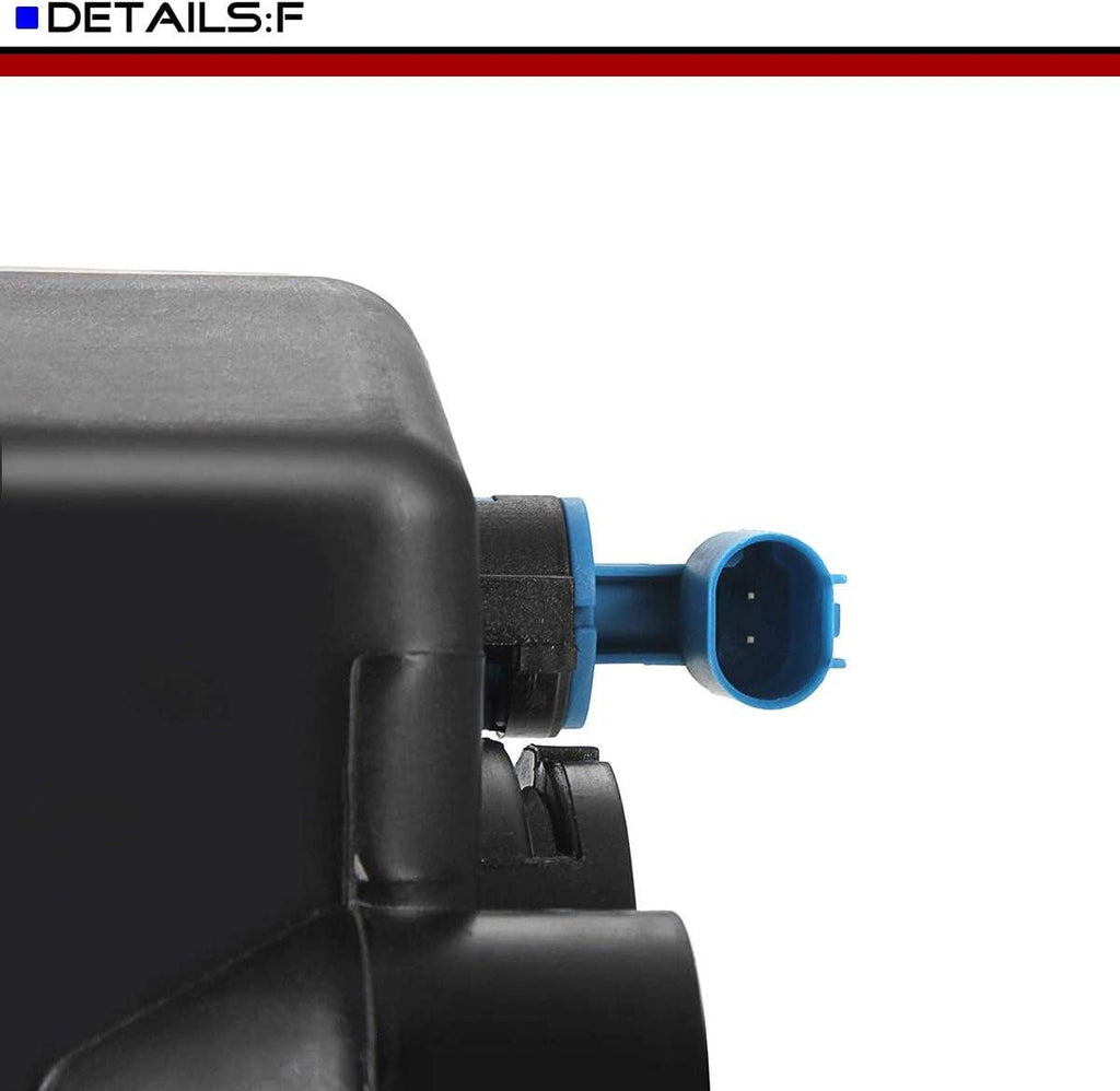 A-Premium Engine Coolant Overflow Recovery Reservoir Tank [With Cap & Sensor] Compatible with BMW [E46] 318I Base1998 1999, [1.9L] & X5 3.0I [E53] 2001-2006, [3.0L], Replace# 17137787040, 17117573780