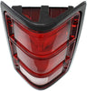 Tail Light for DODGE DAKOTA 87-96 RH Lens and Housing W/Black Outer Trim